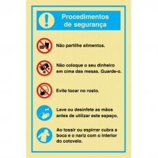 PROCEDIMENTOS DE SEGURANÇA